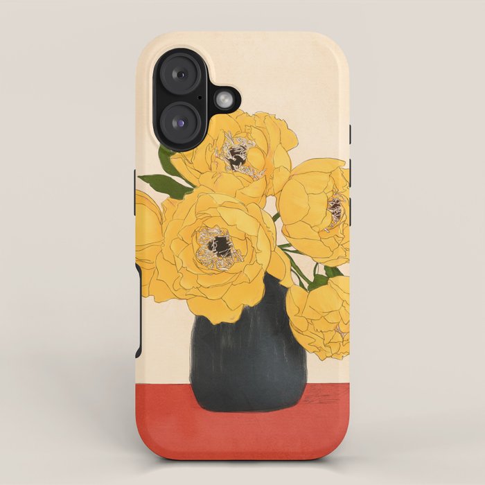 Bouquet Gift Yellow iPhone Case Gallery Image 1