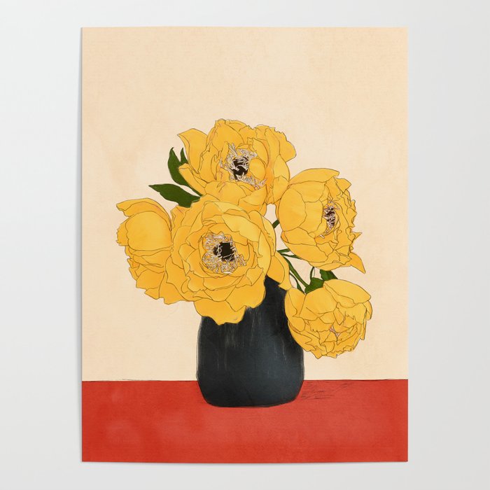 Bouquet Gift Yellow Poster Gallery Image 4