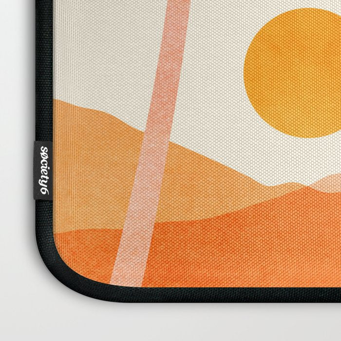 Palm Island Sunset Landscape Laptop Sleeve Gallery Image 3