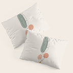Cat and Plant 35 Pillow Sham Gallery Image 3