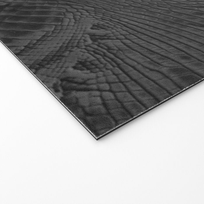 black crocodile skin Welcome Mat Gallery Image 2
