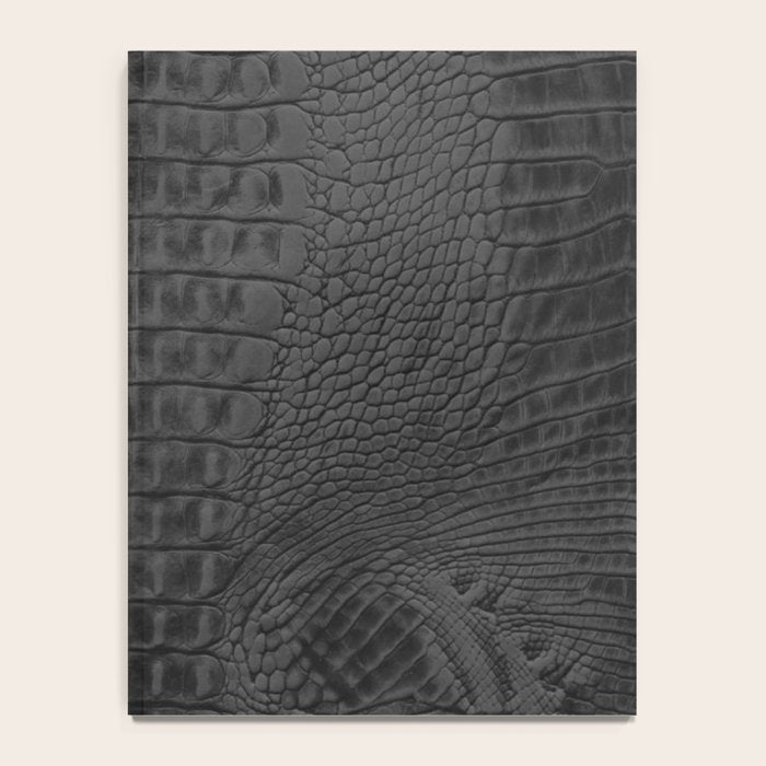 black crocodile skin Notebook Gallery Image 4