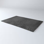 black crocodile skin Rug Gallery Image 3