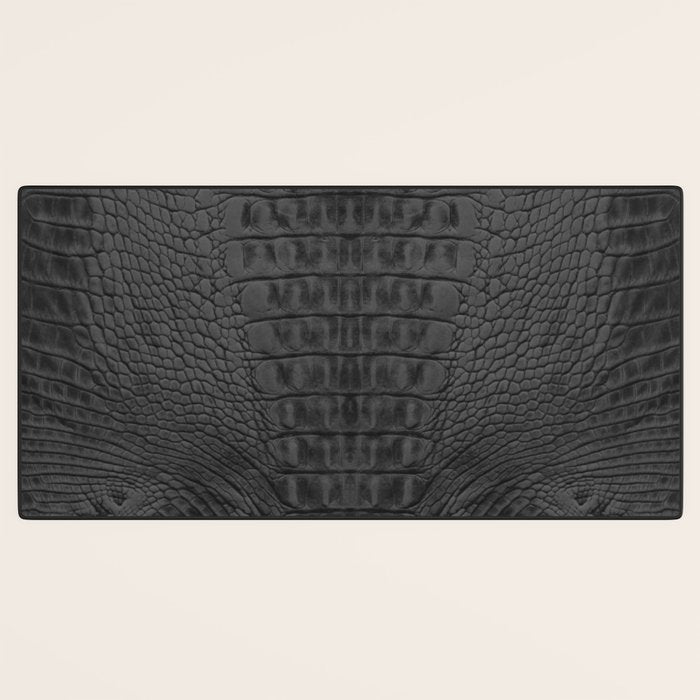 black crocodile skin Desk Mat Gallery Image 3