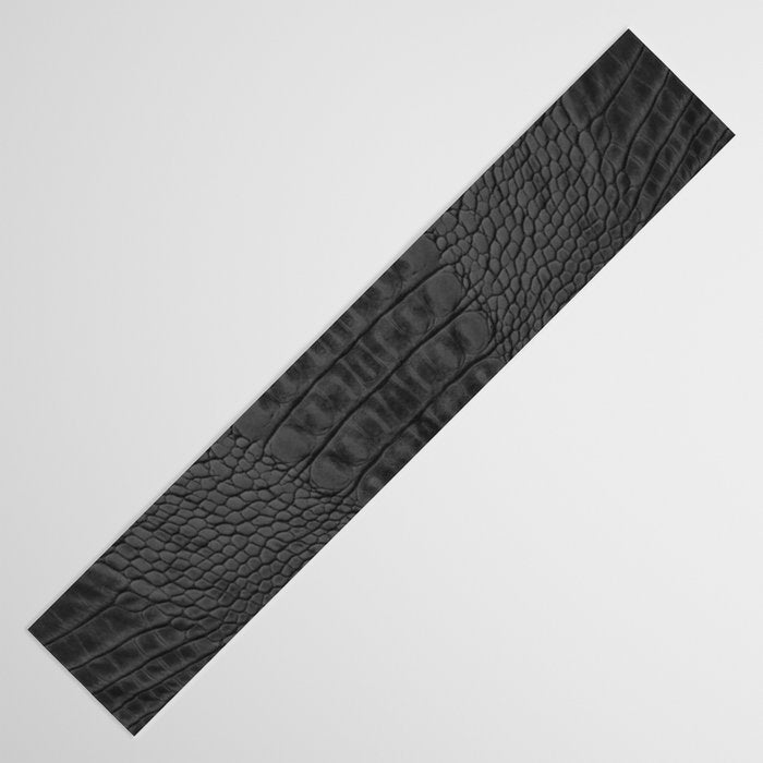 black crocodile skin Table Runner Gallery Image 3