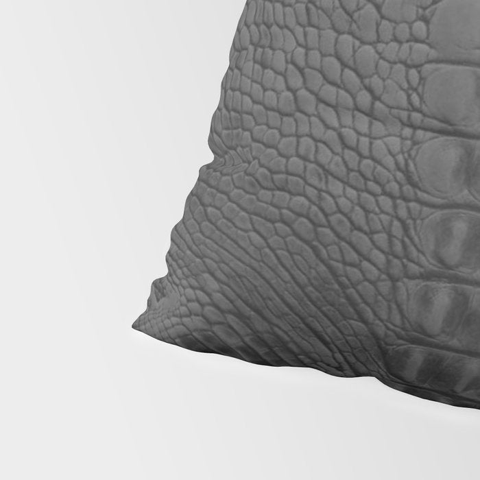 black crocodile skin Pillow Sham Gallery Image 4