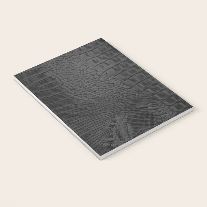 black crocodile skin Notebook Gallery Image 3