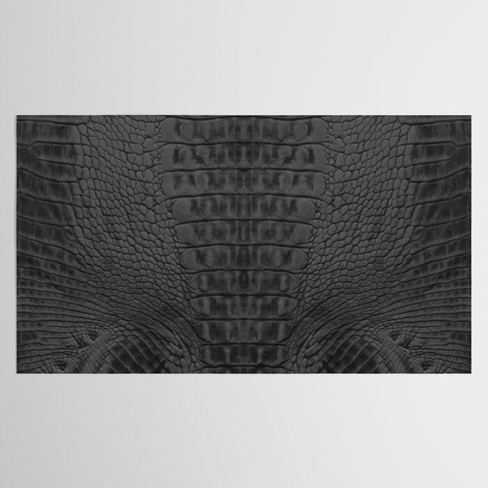 black crocodile skin Tablecloth Gallery Image 2
