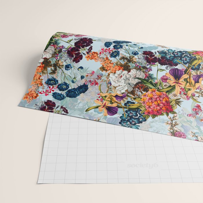 Summer Botanical Garden VIII Wrapping Paper Gallery Image 2