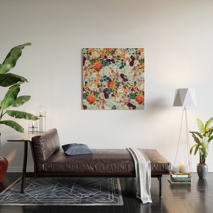 Summer Botanical Garden VIII Wood Wall Art Gallery Image 2