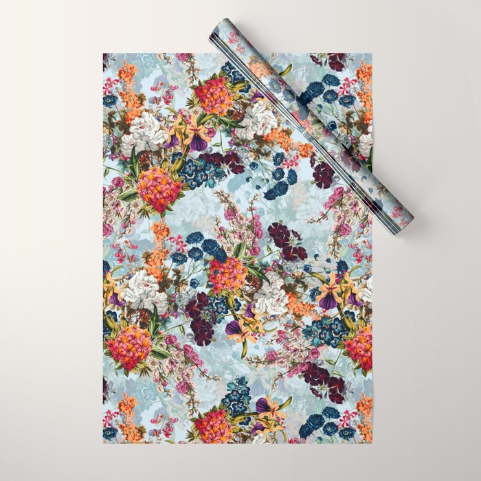 Summer Botanical Garden VIII Wrapping Paper Gallery Image 1