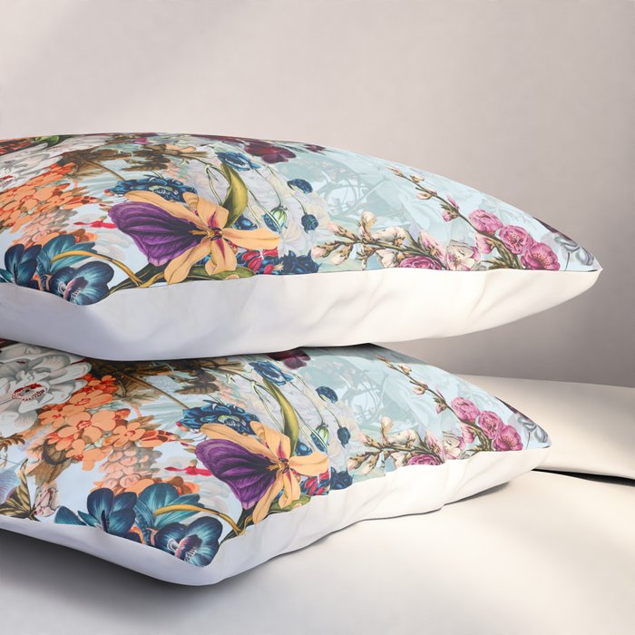 Summer Botanical Garden VIII Pillow Sham Gallery Image 3