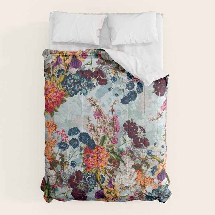 Summer Botanical Garden VIII Comforter Gallery Image 6