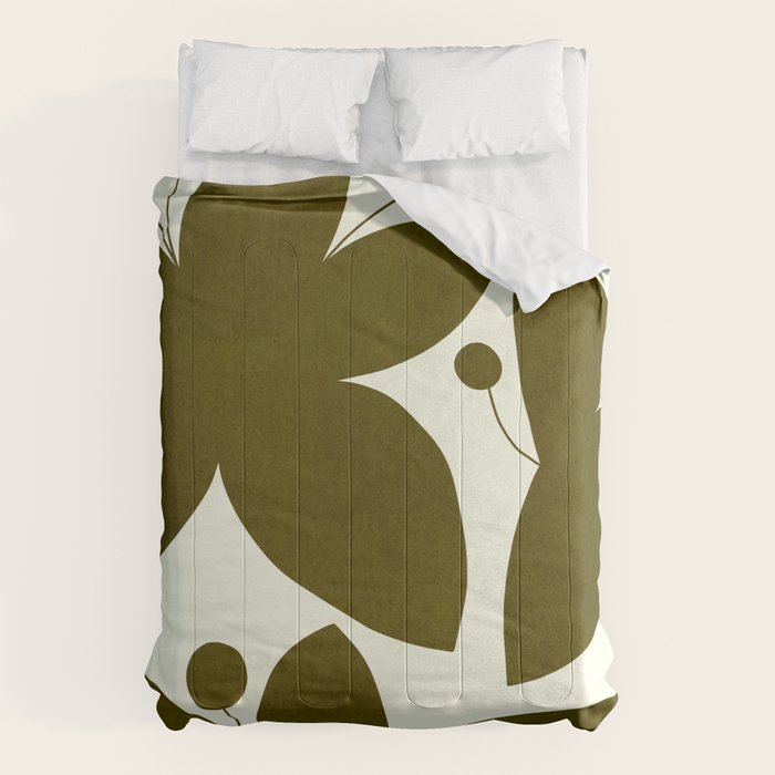 Abstract-botanical 13 Comforter Gallery Image 6