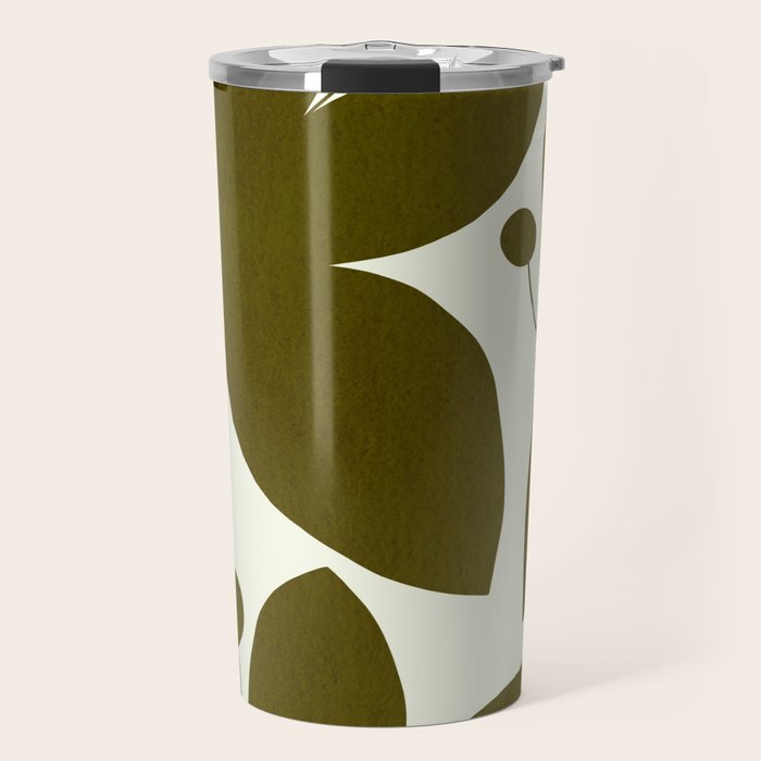 Abstract-botanical 13 Travel Mug Gallery Image 1