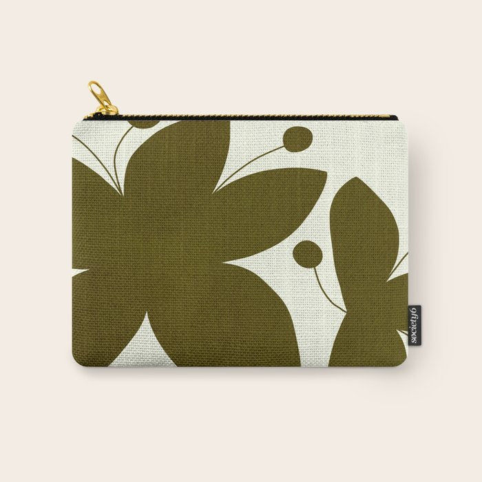 Abstract-botanical 13 Carry All Pouch Gallery Image 1