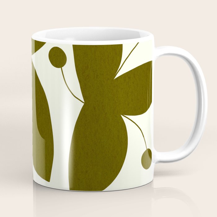 Abstract-botanical 13 Coffee Mug Gallery Image 1