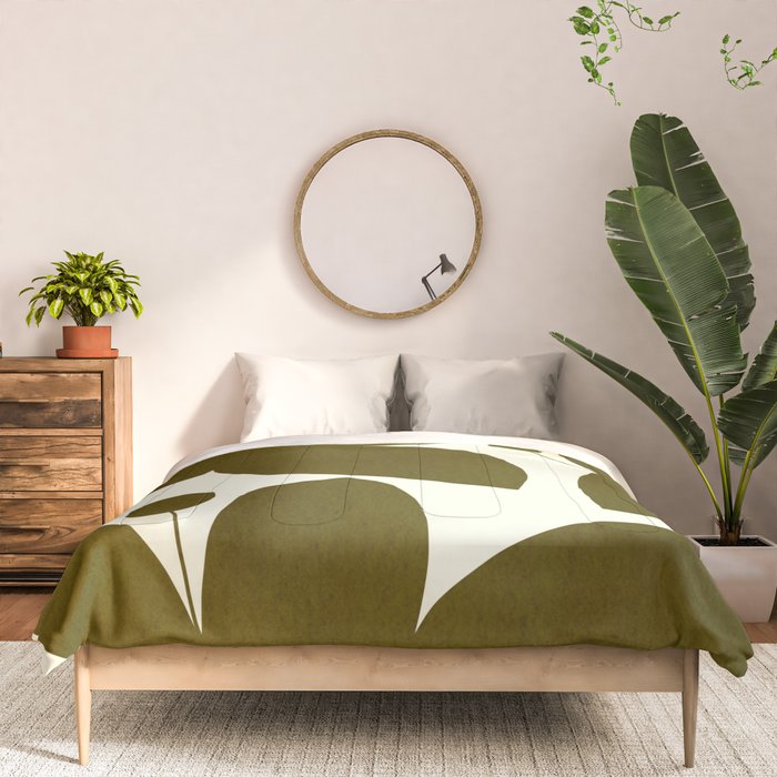 Abstract-botanical 13 Comforter Gallery Image 3