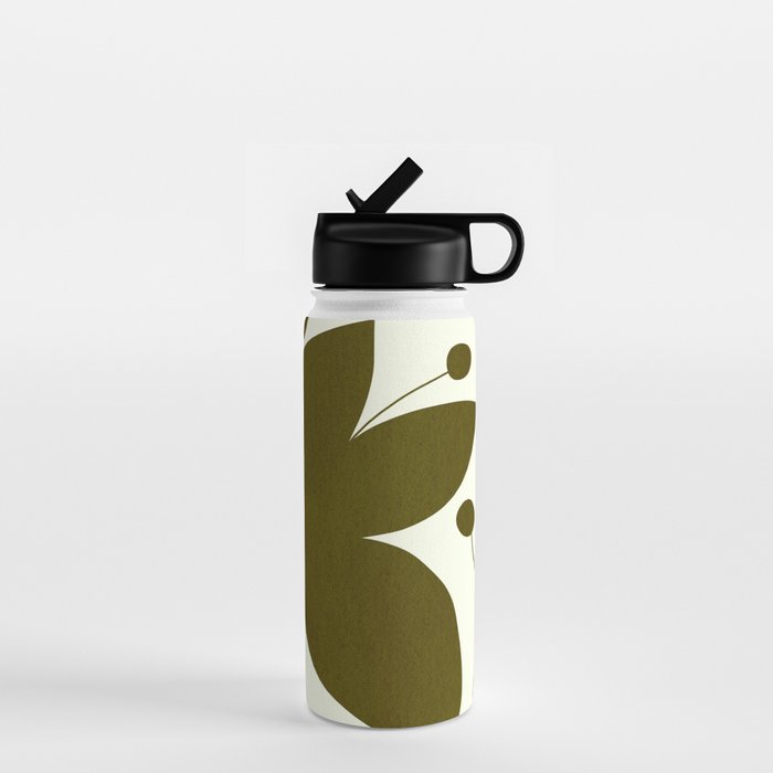 Abstract-botanical 13 Water Bottle Gallery Image 1