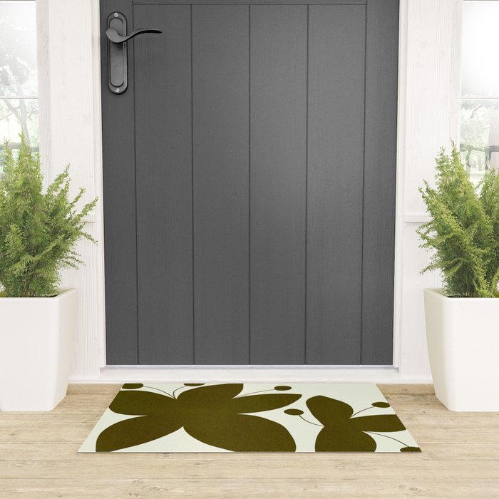 Abstract-botanical 13 Welcome Mat Gallery Image 3