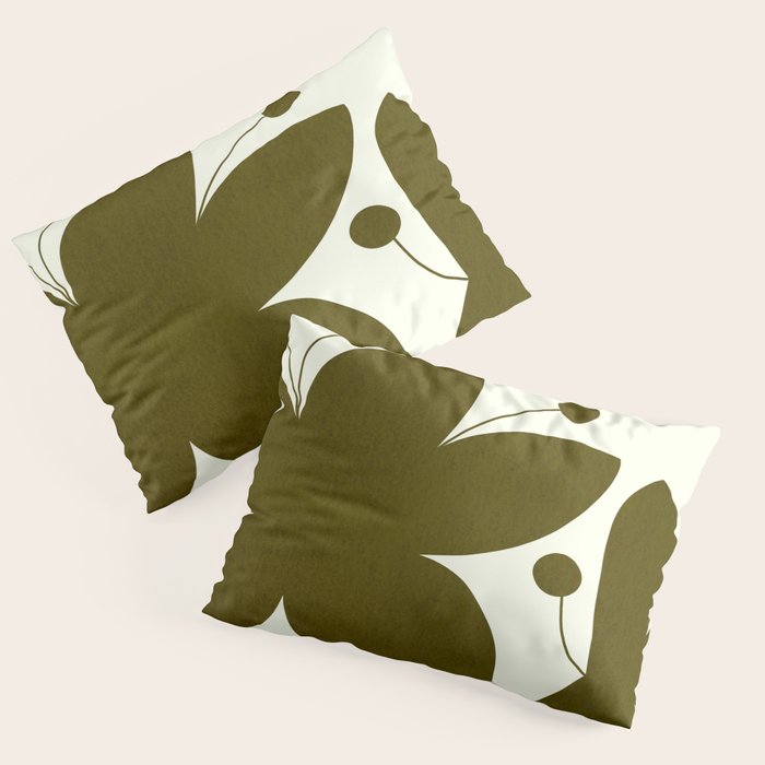 Abstract-botanical 13 Pillow Sham Gallery Image 1