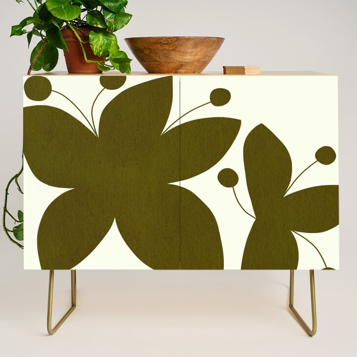 Abstract-botanical 13 Credenza Gallery Image 1