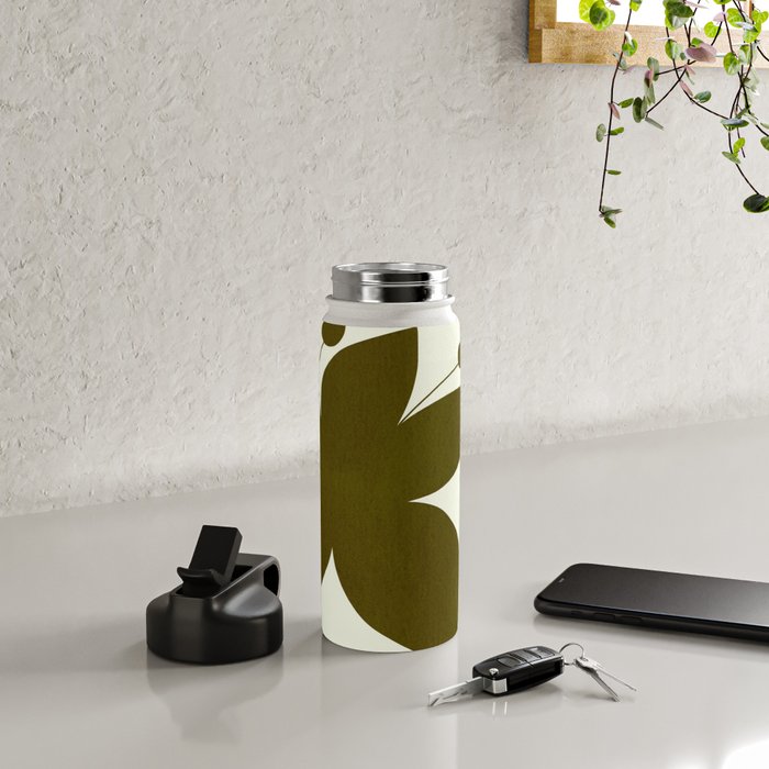 Abstract-botanical 13 Water Bottle Gallery Image 4