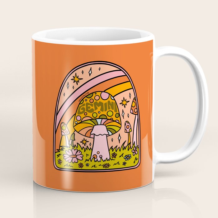 Gemini Mushroom Coffee Mug Gallery Image 1