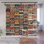 Something Nostalgic V - Music - Global Language #decor #society6 #buyart Wall Mural Gallery Image 1