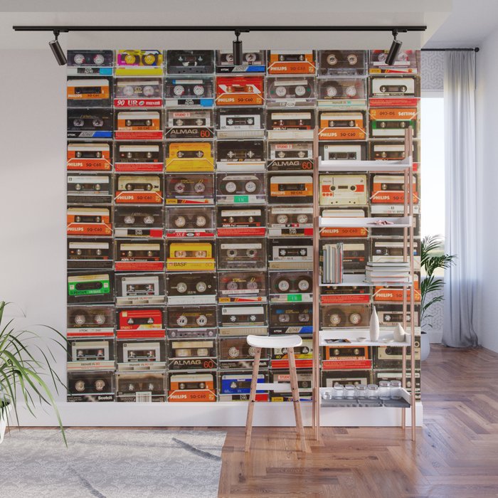 Something Nostalgic V - Music - Global Language #decor #society6 #buyart Wall Mural Gallery Image 1