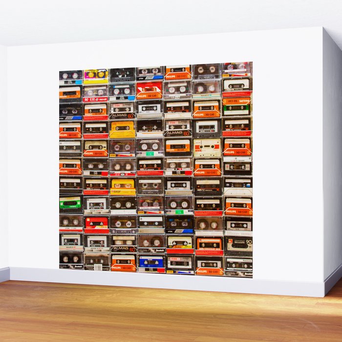 Something Nostalgic V - Music - Global Language #decor #society6 #buyart Wall Mural Gallery Image 2