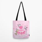 Shy Shrimp - Birthday Cake Tote Bag Gallery Image 2