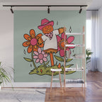 Jolly Scarecrow Wall Mural Gallery Image 1