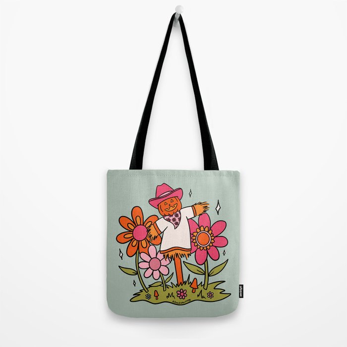 Jolly Scarecrow Tote Bag Gallery Image 2