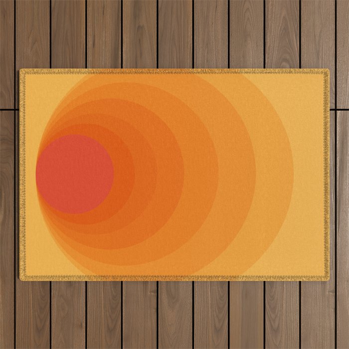 Sun Spiral | Bauhaus I Outdoor Rug Gallery Image 1