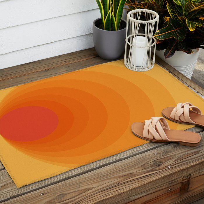 Sun Spiral | Bauhaus I Outdoor Rug Gallery Image 2