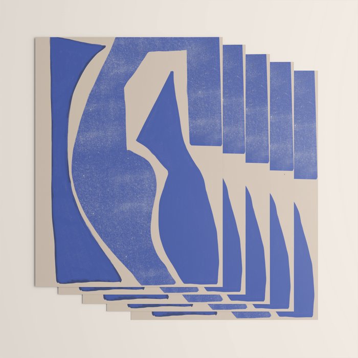 Contemporary Shapes Design Wrapping Paper Gallery Image 3