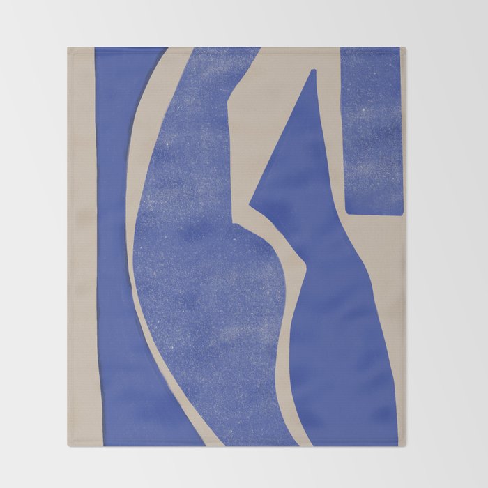 Contemporary Shapes Design Throw Blanket Gallery Image 2