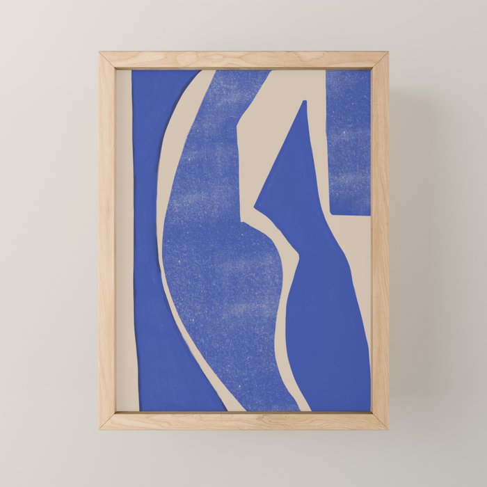 Contemporary Shapes Design Mini Art Print Gallery Image 1