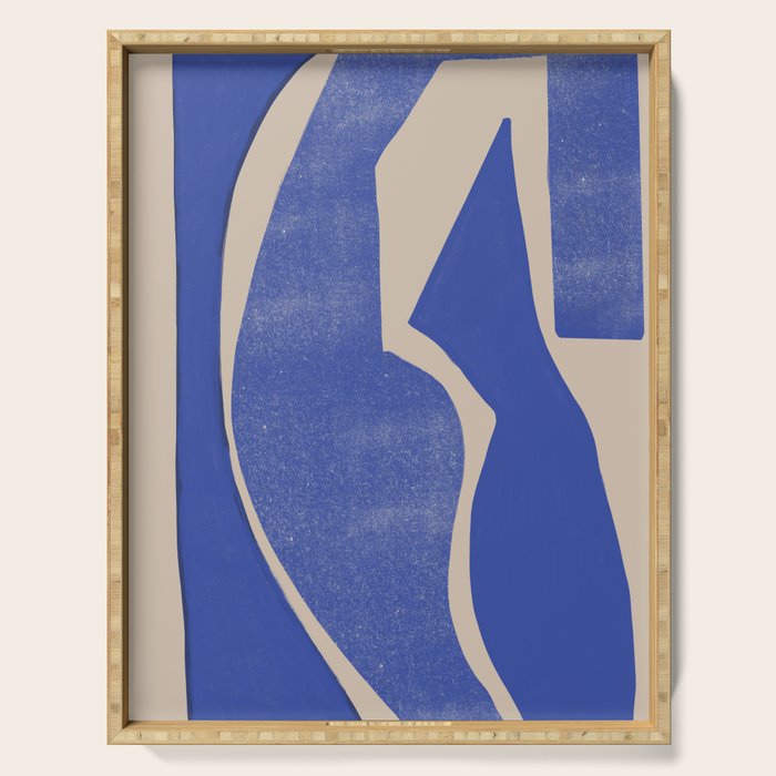 Contemporary Shapes Design Serving Tray Gallery Image 1