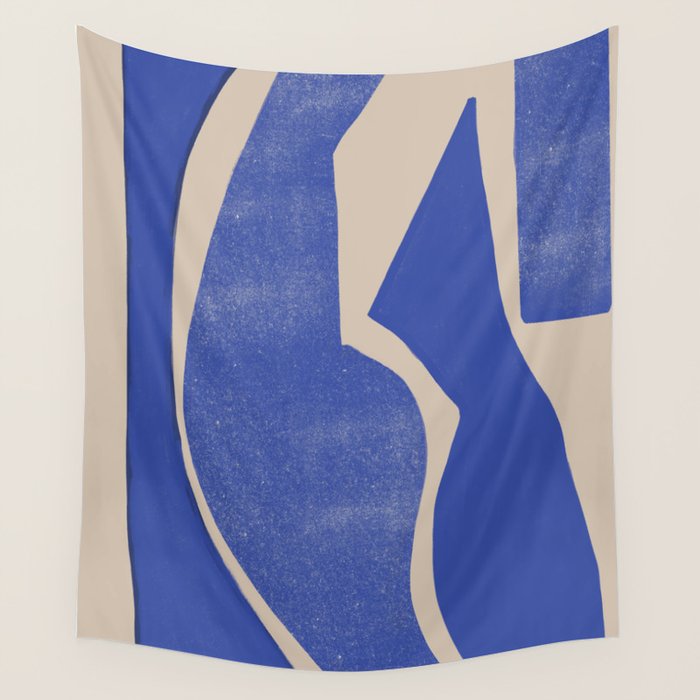 Contemporary Shapes Design Wall Tapestry Gallery Image 4