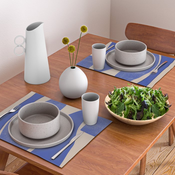 Contemporary Shapes Design Placemat Gallery Image 2
