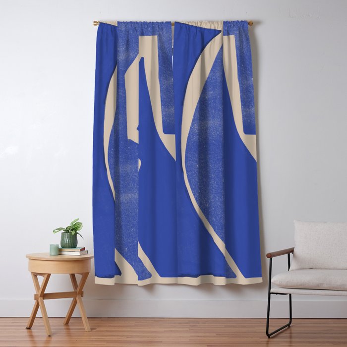 Contemporary Shapes Design Window Curtain Gallery Image 1
