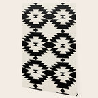 Southwestern Minimalism - Black Neutral Beige Wallpaper Gallery Image 2