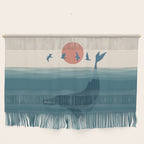 I'm like a bird - Whale Wall Hanging Gallery Image 1