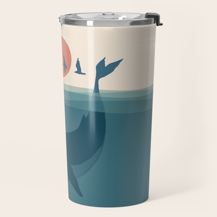 I'm like a bird - Whale Travel Mug Gallery Image 2