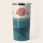 I'm like a bird - Whale Travel Mug Gallery Image 1