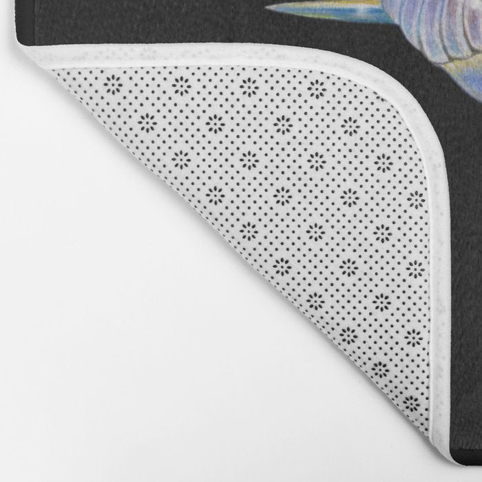 Blue Marlin Bath Mat Gallery Image 2