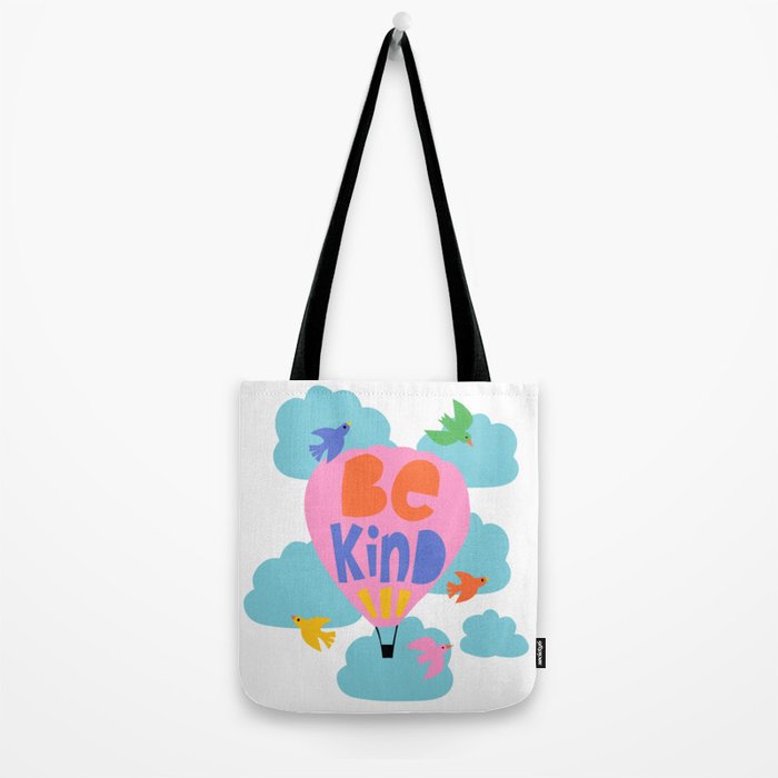 Be Kind - Cute Lettering For Kids Tote Bag Gallery Image 2