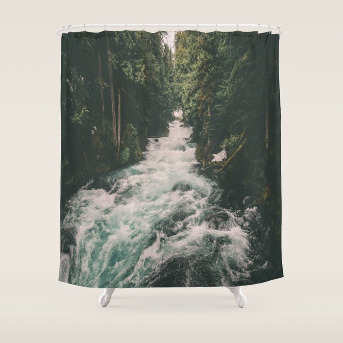 Mckenzie River Shower Curtain Gallery Image 1